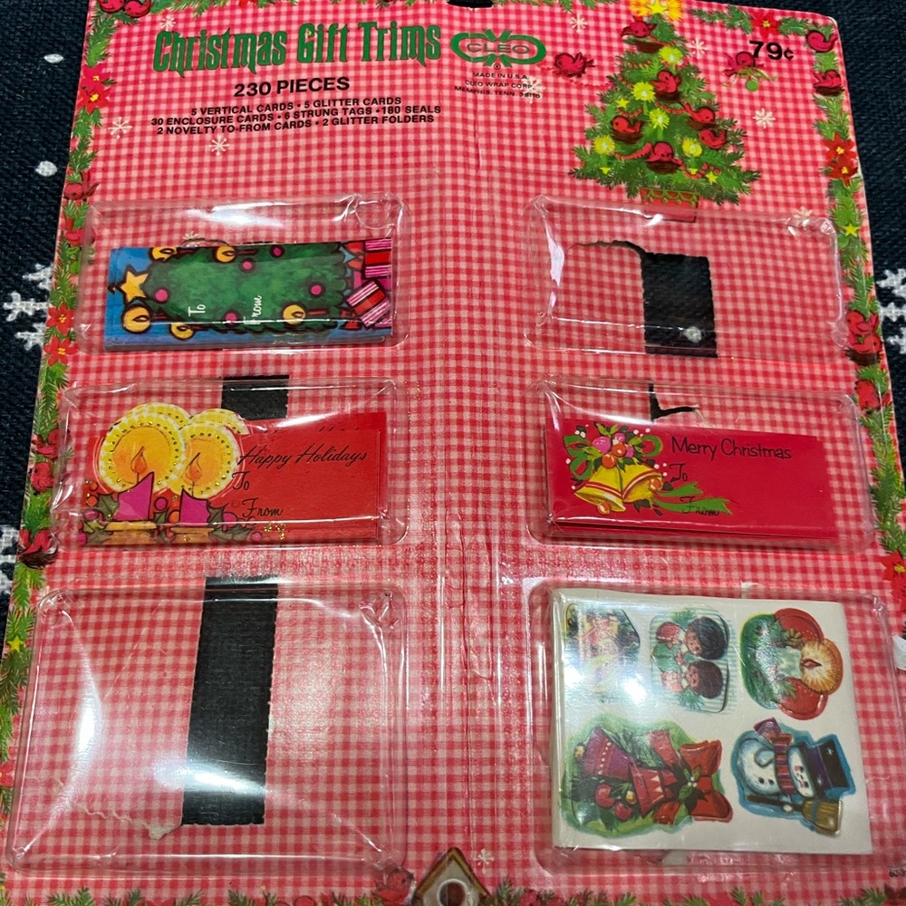 Christmas Gift Tags Set